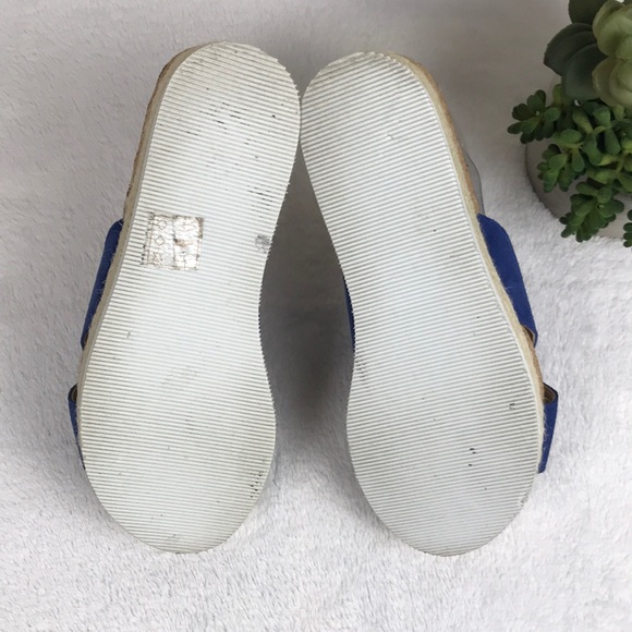 Nine West Amyas Suede Platform Sandal Sz 7.5 - Picture 7 of 8